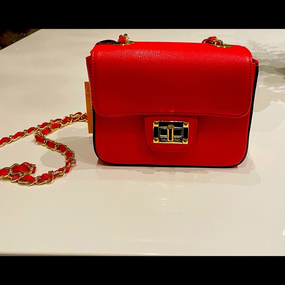 Authentic Red Cross body bag, from Mario Valentino. Made in Italy. Never used! - Picture 1 of 6